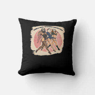 Ghouls Just To Have Fun Cushion