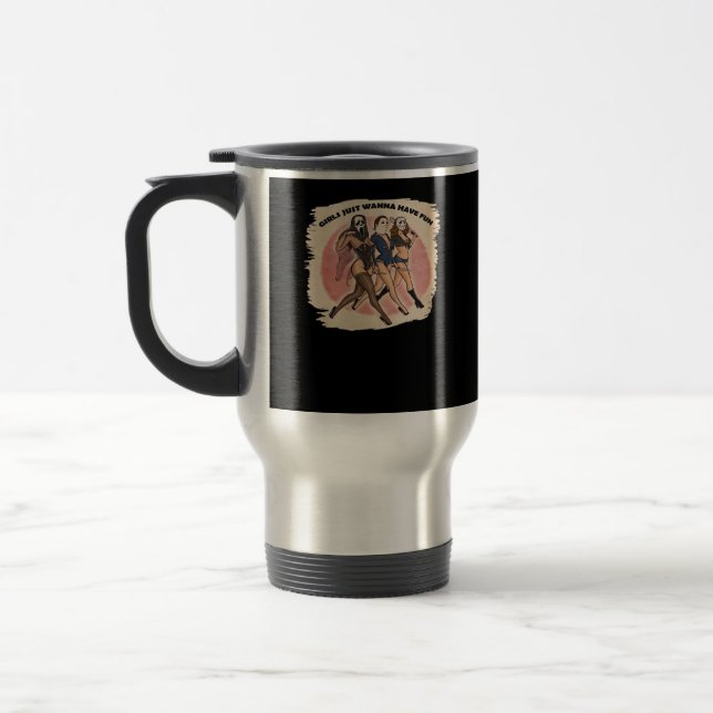 Ghouls Just  To Have Fun Travel Mug (Left)