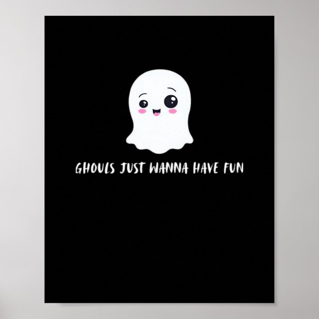 Ghouls Just Wanna Have Fun Boo-tiful Autumn Poster (Front)