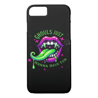Ghouls Just Wanna Have Fun Boo-tiful Design Case-Mate iPhone Case