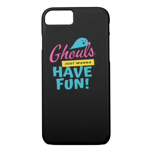 Ghouls Just Wanna Have Fun Fitted Case-Mate iPhone Case (Back)