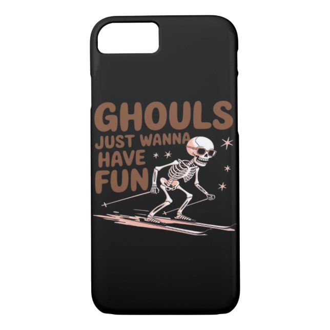Ghouls Just Wanna Have Fun For Halloween And Fall  Case-Mate iPhone Case (Back)