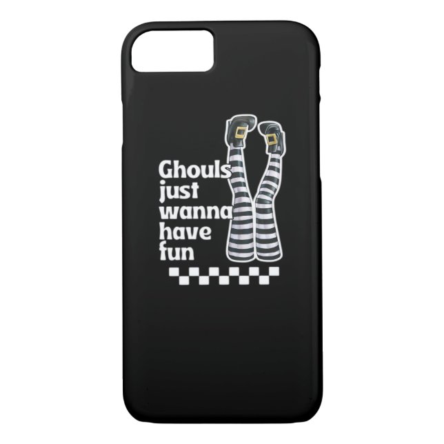 Ghouls Just Wanna Have Fun Funny Halloween Case-Mate iPhone Case (Back)
