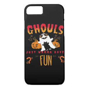Ghouls Just Wanna Have Fun Funny Halloween , Pumpk Case-Mate iPhone Case