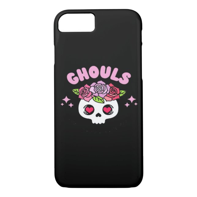 Ghouls Just Wanna Have Fun Funny Quote Case-Mate iPhone Case (Back)