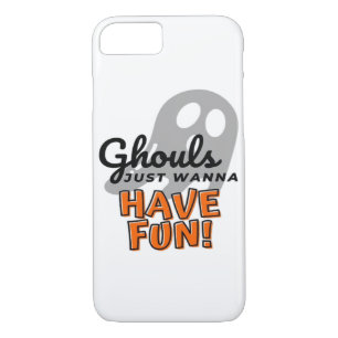 Ghouls Just Wanna Have Fun (Grey) Case-Mate iPhone Case
