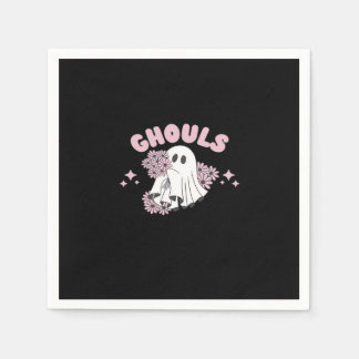 Ghouls Just Wanna Have Fun Halloween Art Basic Sty Napkin