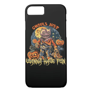 Ghouls Just Wanna Have Fun Halloween Design Case-Mate iPhone Case