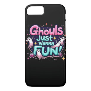 Ghouls Just Wanna Have Fun Halloween Disco Party I Case-Mate iPhone Case