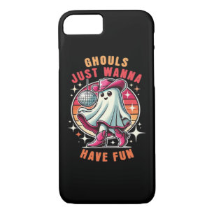 Ghouls Just Wanna Have Fun Retro Disco Case-Mate iPhone Case