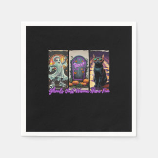 Ghouls Just Wanna Have Fun Sloth Style Napkin