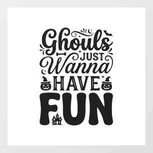 Ghouls Just Wanna Have Fun Vintage Halloween SVG_1