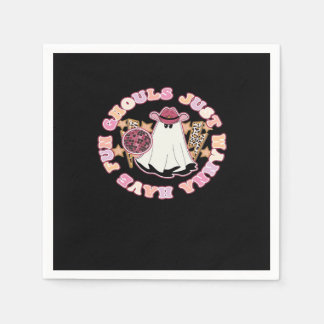 Ghouls Just Wanna Have Fun (Western Style Hallowee Napkin
