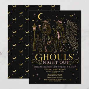 Ghouls’ Night Out Halloween Girls’ Night Invitation