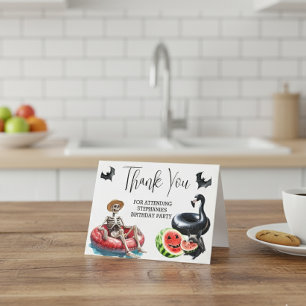 Ghouls Wanna Have Sun Summerween Thank You Card