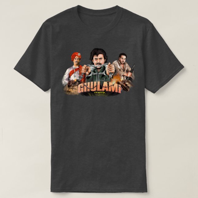 Ghulami Painting T-Shirt (Design Front)