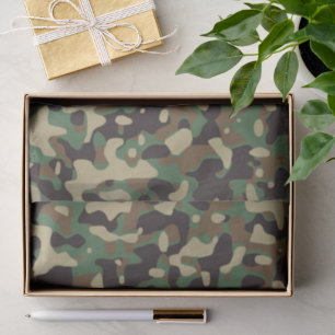 GI Camouflage Military Party Tissue Paper