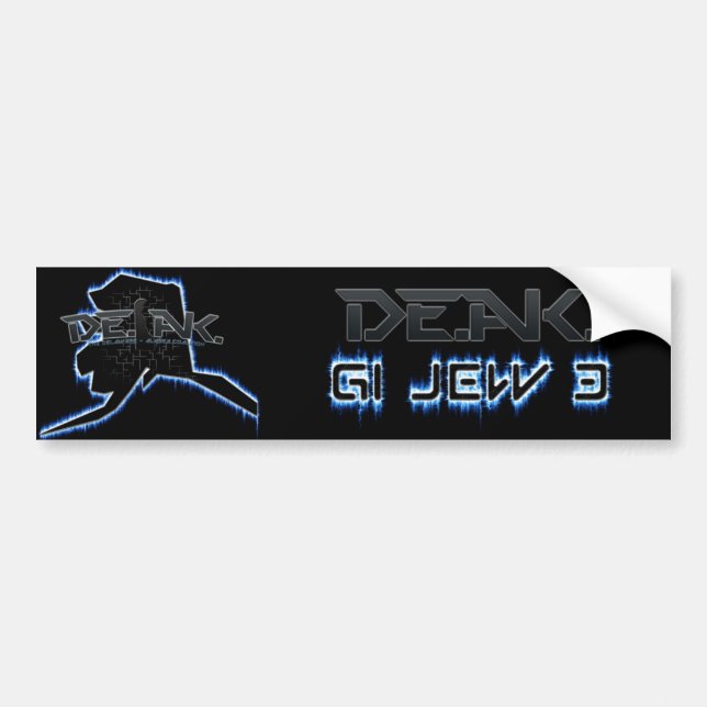 GI Jew sticker (Front)