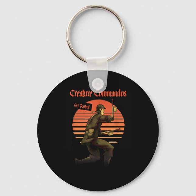 Gi Robot Poster Key Ring (Front)