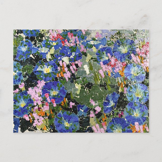 Giacometti - Blau Winden Postcard (Front)