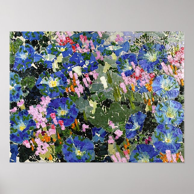 Giacometti - Blau Winden Poster (Front)