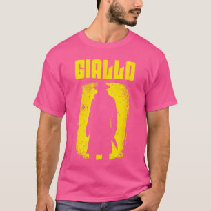 Giallo Horror Mystery Killer Vintage Design retro T-Shirt