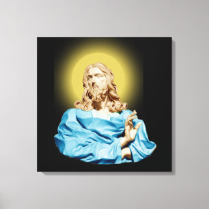 Gian Lorenzo Bernini Bust of Christ 1679 Canvas Print