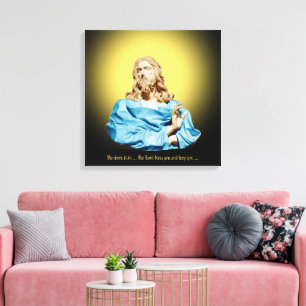 Gian Lorenzo Bernini Bust of Christ 1679 Canvas Print