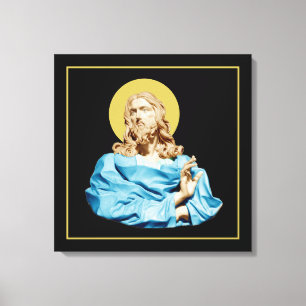 Gian Lorenzo Bernini Bust of Christ 1679 Canvas Print
