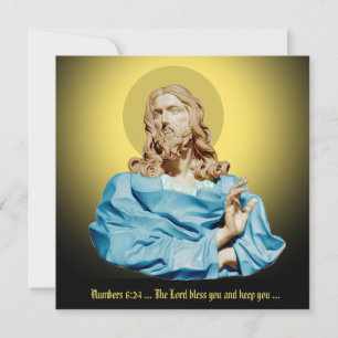 Gian Lorenzo Bernini Bust of Christ 1679 Holiday Card