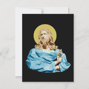 Gian Lorenzo Bernini Bust of Christ 1679 Postcard