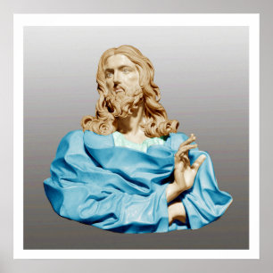 Gian Lorenzo Bernini Bust of Christ 1679 Poster