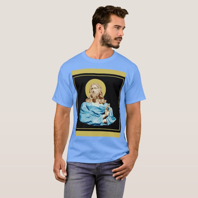 Gian Lorenzo Bernini Bust of Christ 1679  T-Shirt (Front Full)