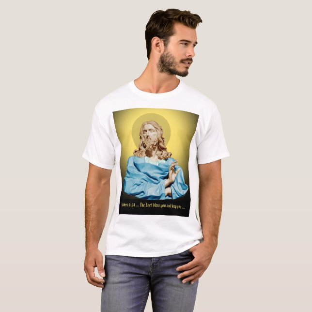 Gian Lorenzo Bernini Bust of Christ 1679 T-Shirt (Front Full)