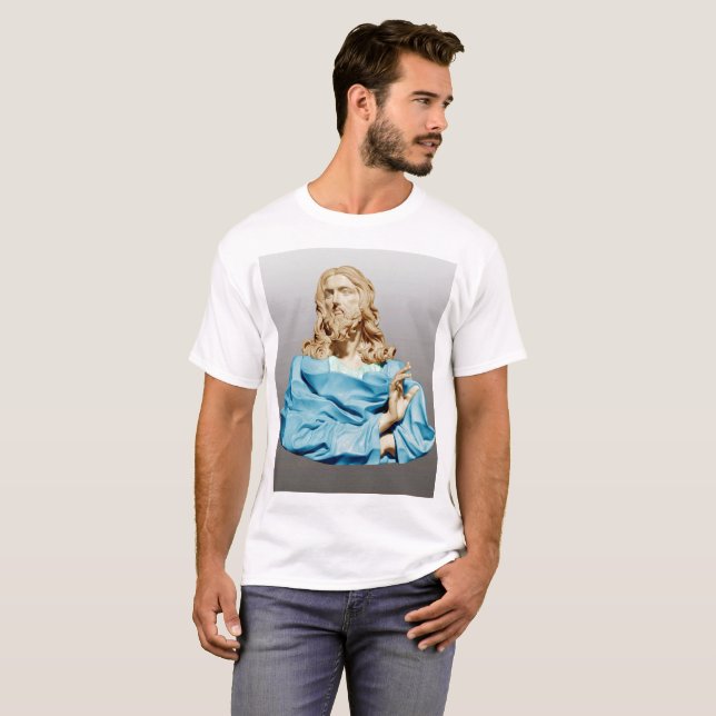 Gian Lorenzo Bernini Bust of Christ 1679  T-Shirt (Front Full)