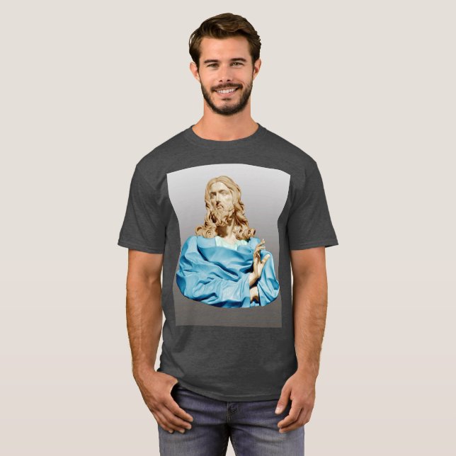 Gian Lorenzo Bernini Bust of Christ 1679  T-Shirt (Front Full)