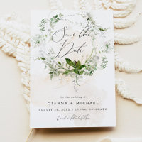 GIANNA Etherial Greenery Garden Save the Date