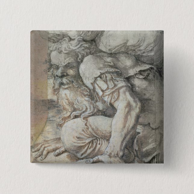 Giant 15 Cm Square Badge (Front)