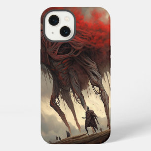 Giant Alien Walking Science Fiction Horror Art iPhone 13 Case