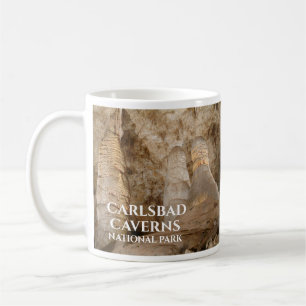Giant and Twin Domes, Carlsbad Caverns, NP Coffee Mug