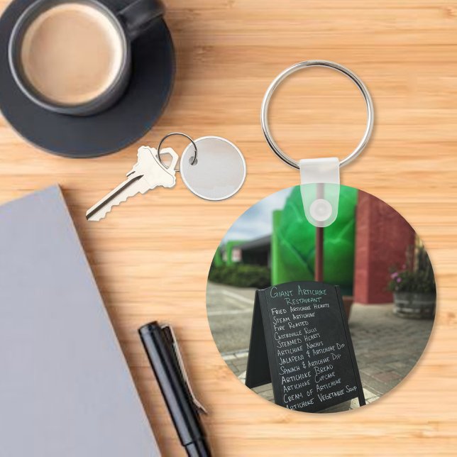 Giant Artichoke - Castroville CA Key Ring (Creator Uploaded)