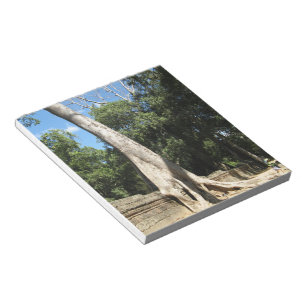 Giant Banyan Tree ... Ta Prohm Temple, Cambodia Notepad