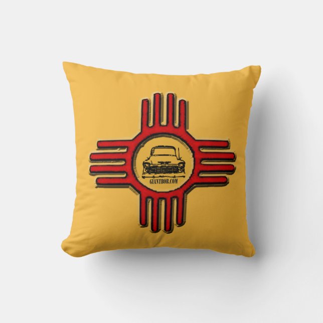 Giant Bob Zia Front / Zia Rising Back Cushion (Front)