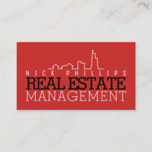 Giant bold stand out style business card