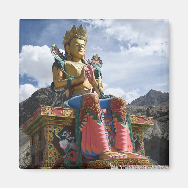 Giant Buddha Statue Magnet (Front)