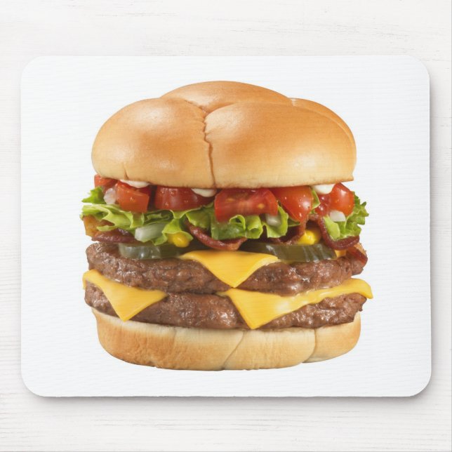 Giant burger mousepad (Front)
