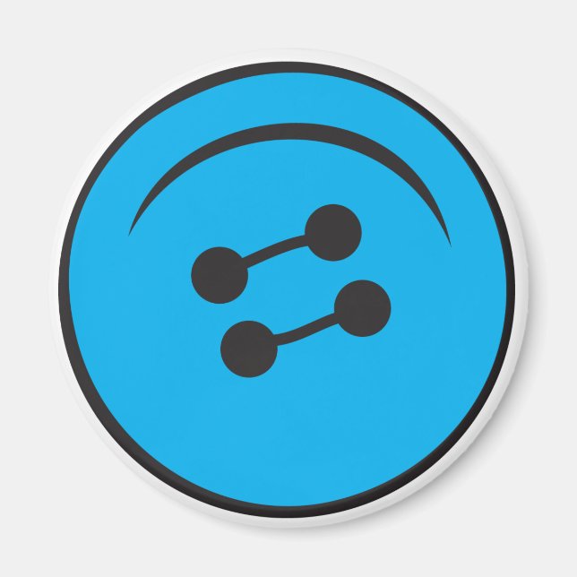 Giant Button Magnet (Front)