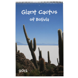 giant cactus calendar 2012