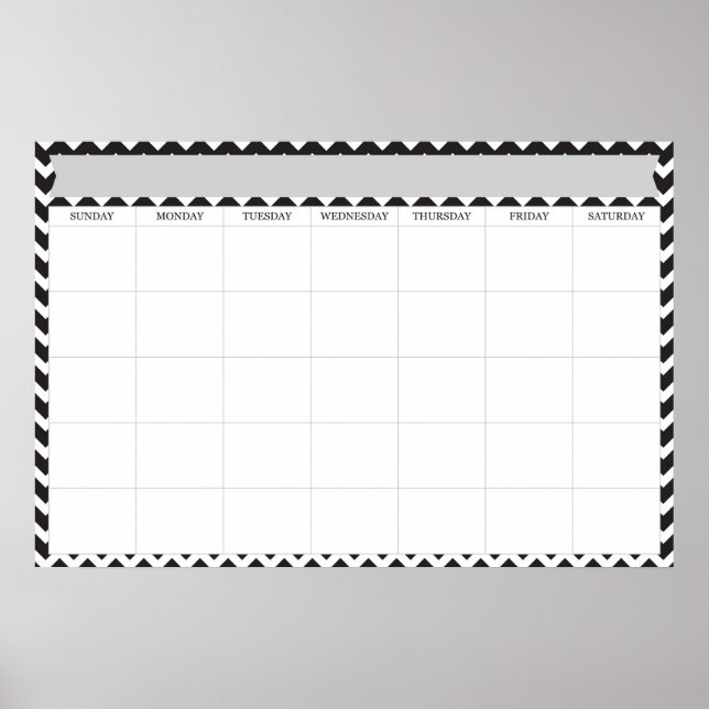 Giant Calendar Poster (Front)