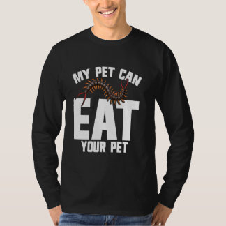 Giant Centipede Hide Entomologist Arthropod Centip T-Shirt